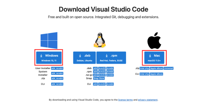 デバイスを選択